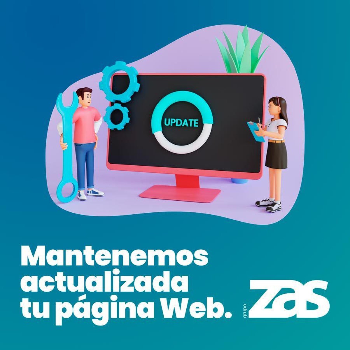 Razones para mantener tu página Web actualizada - Blog | Grupo ZAS