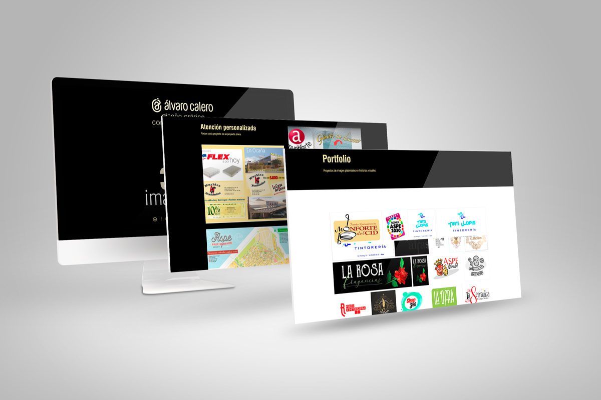 La nueva página web de Álvaro Calero, diseño gráfico y comunicación visual - Blog | Grupo ZAS