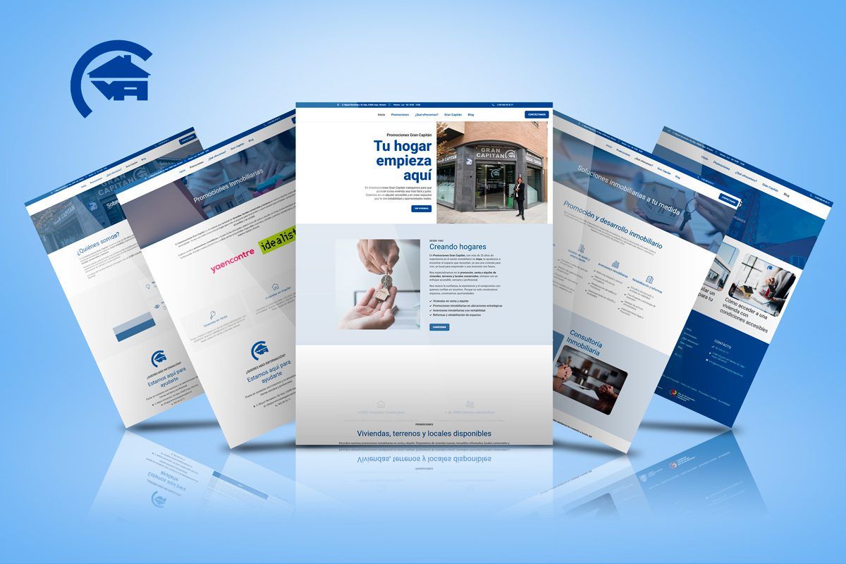 Creamos la web de Promociones Gran Capitán