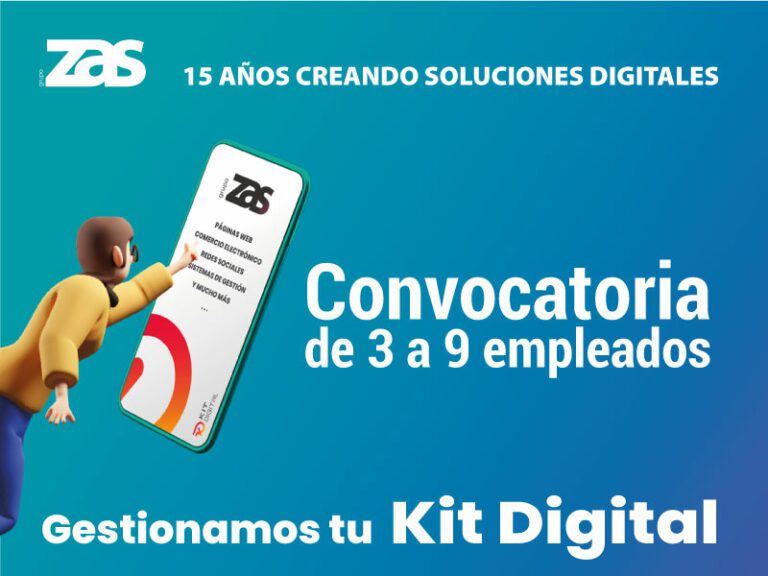 Kit Digital 3 a 9 empleados