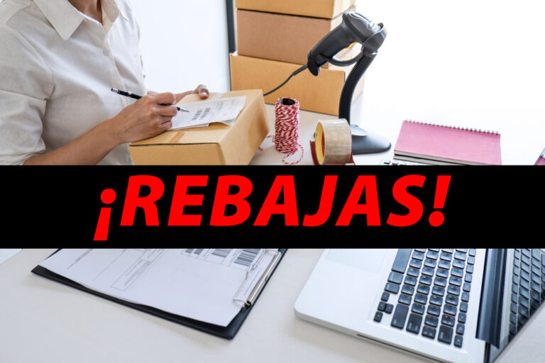 Rebajas en tienda online