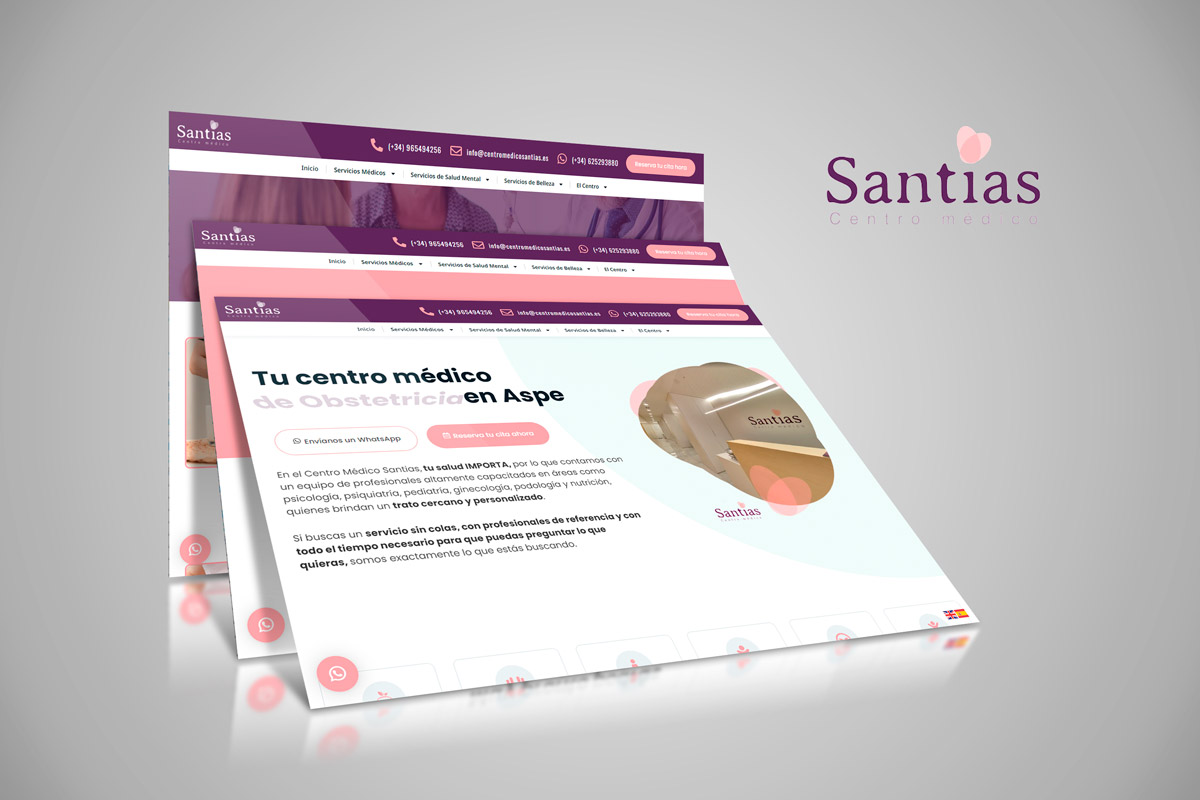 Diseño Web Aspe Santias Kit Digital