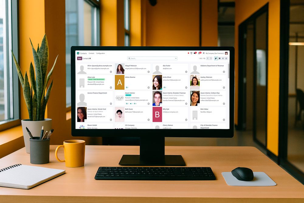 Gestión de contactos empresa